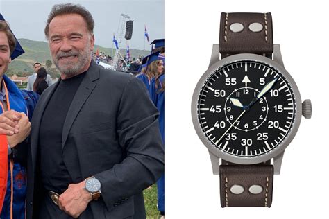 arnold schwarzenegger pilot watch.